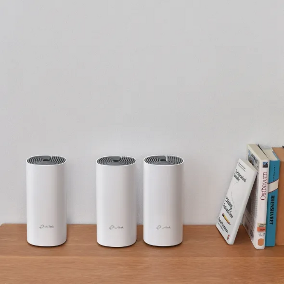 TP-LINK DECO M4 3-PACK ROUTER MESH WIFI5 AC1200 DOBLE BANDA