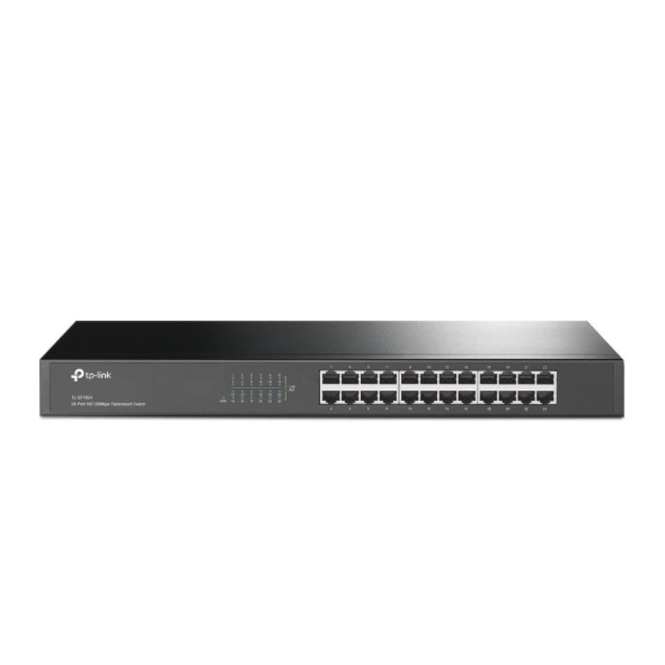 TP-LINK TL-SF1024 - SWITCH DE 24 PUERTOS A 10/100 MBPS PARA MONTAJE EN RACK