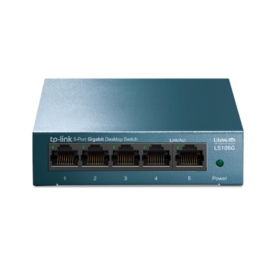 TP-LINK LS105G SWITCH 5 PUERTOS GIGABIT
