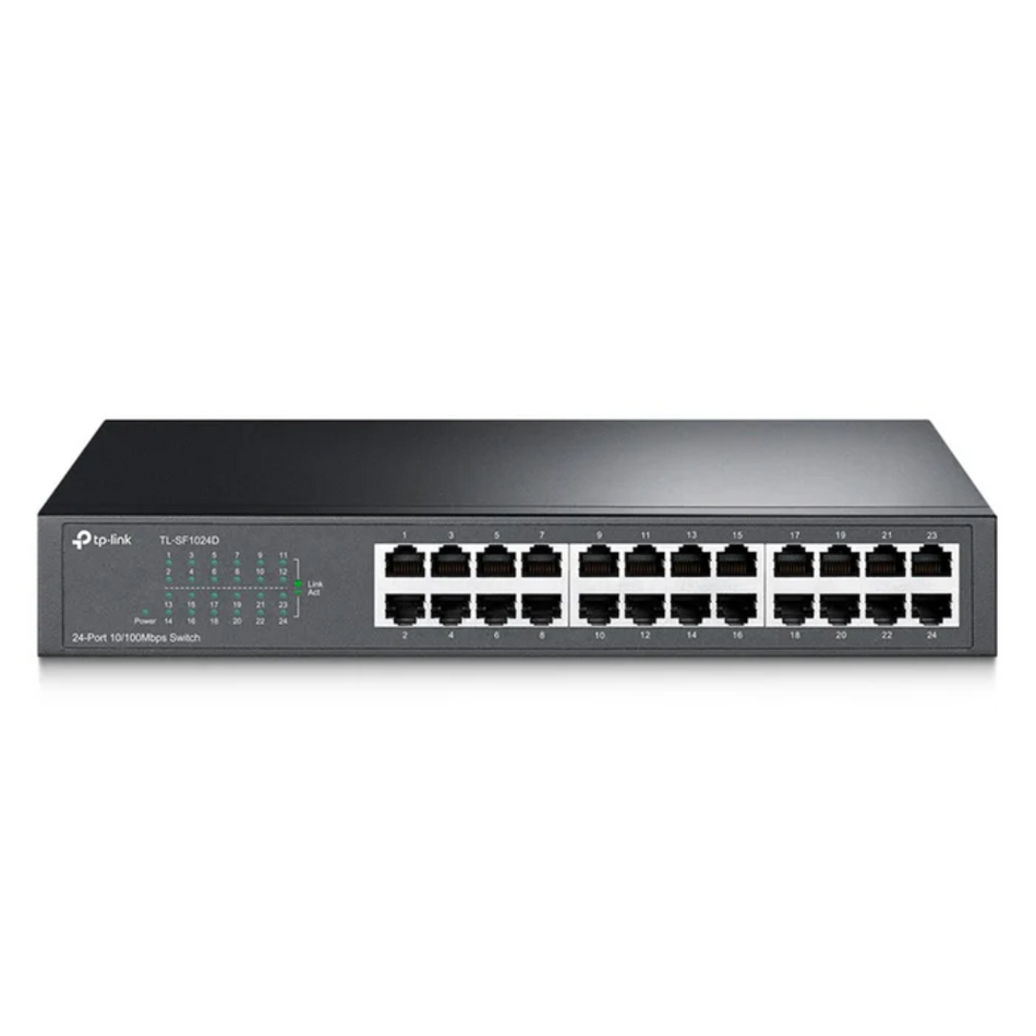 TP-LINK SF1024D SWITCH 24 PUERTOS FAST ETHERNET 10/100MBPS