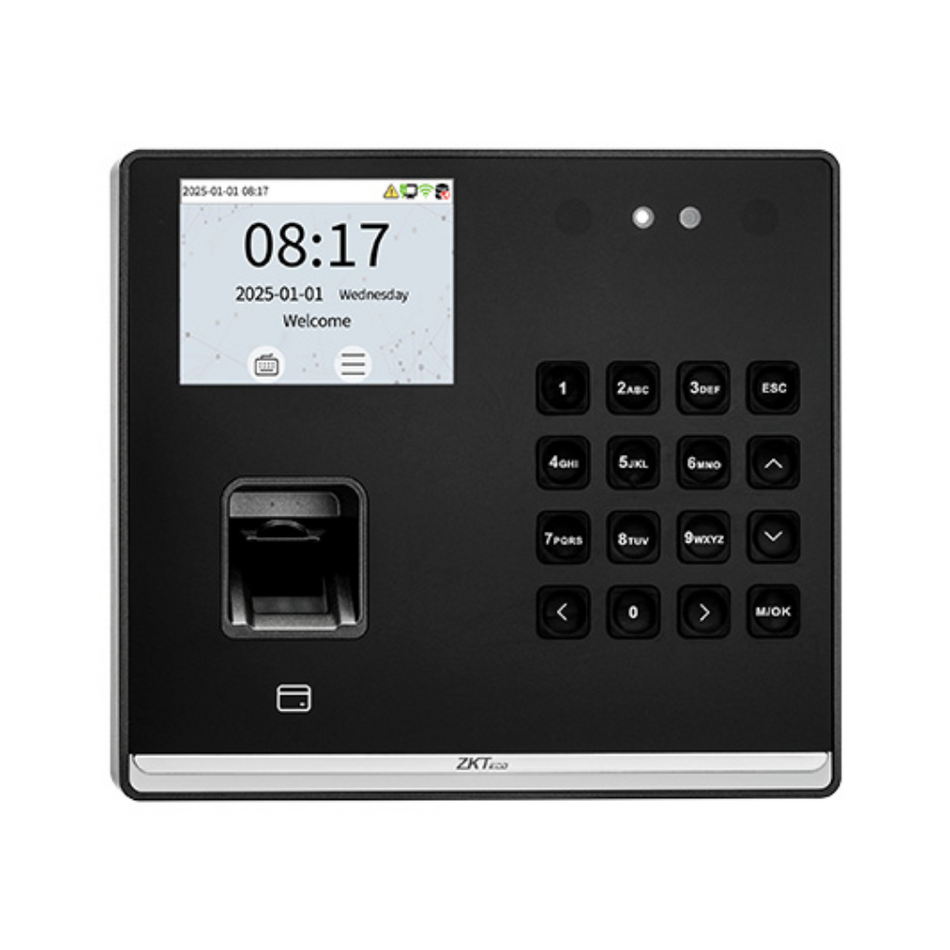 ZKTECO SENSEFACE M2F-LR  CONTROL DE ASISTENCIA CON ACCESO BASICO PARA ROSTROS / HUELLAS / TARJETAS - BATERIA DE RESPALDO