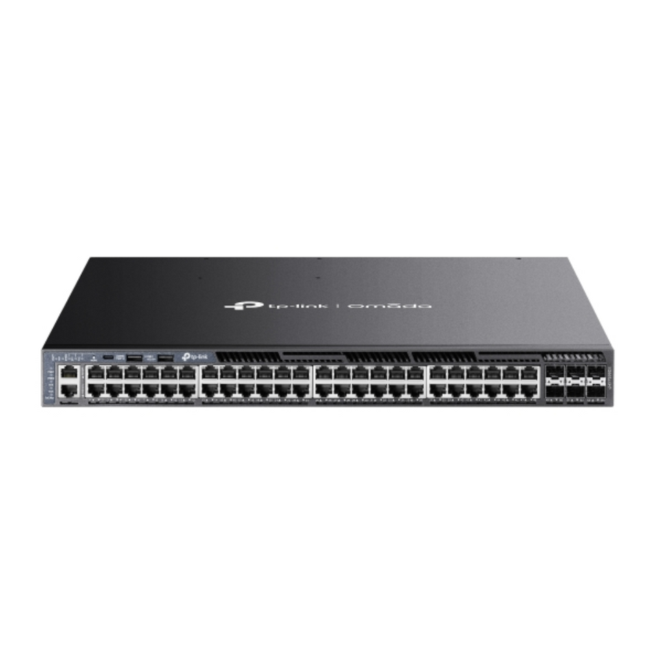 TP-LINK SG6654XHP SWITCH POE OMADA 48P 6SFP+ 10GB STACKABLE L3