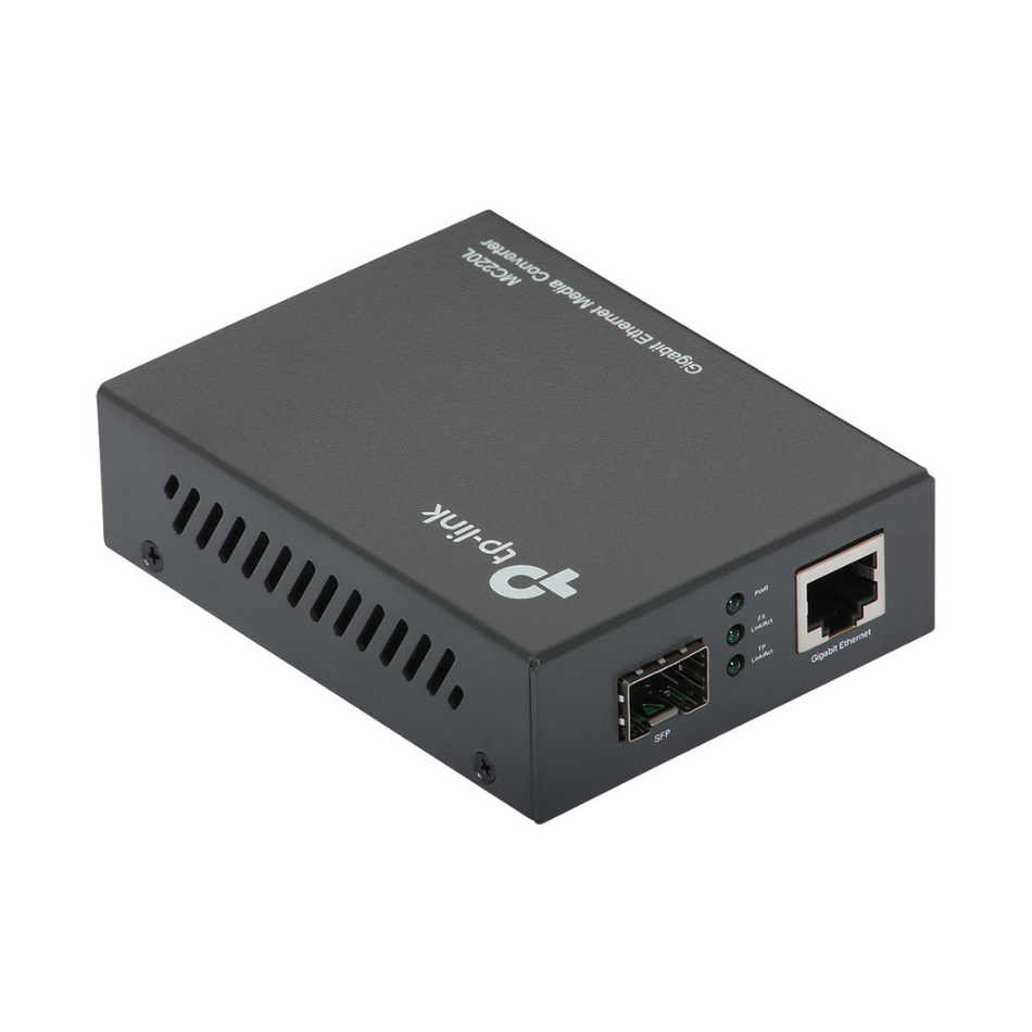 CONVERSOR DE MEDIOS GIGABIT ETHERNET TP-LINK MC220L