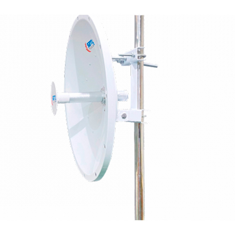 SANNY TELECOM STD6G30M2-PRO-2PK PACK DE 2 ANTENAS PARA PTP 25KM 30DBI 5GHZ