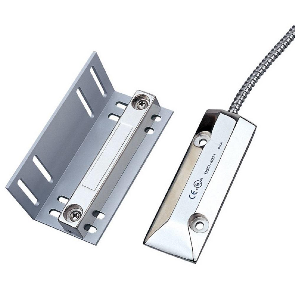 SENTEK BSD-3020 - BSD-3011 - CONTACTO MAGNETICO METALICO / CORTINAS - PORTONES / 10.5 X 1.5 X 1.5 CM