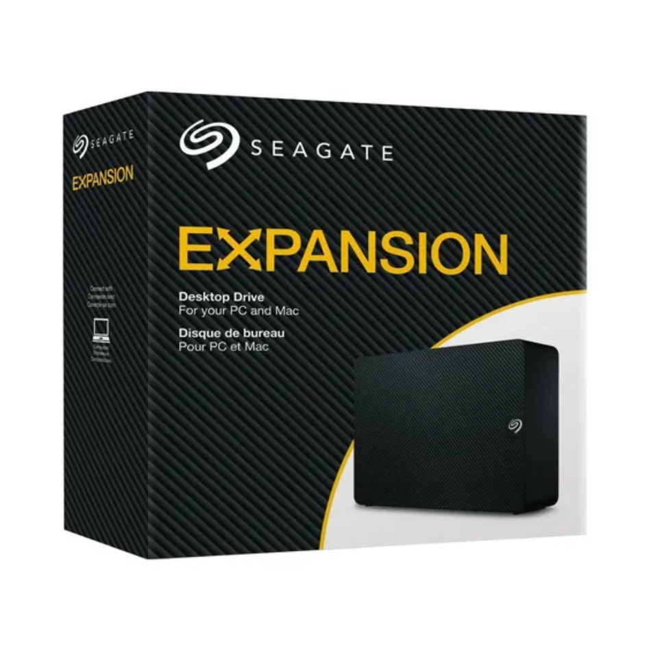 DISCO DURO EXTERNO SEAGATE EXPANSION 20TB, 5400 RPM, USB 3.0, NEGRO - STKP20000400