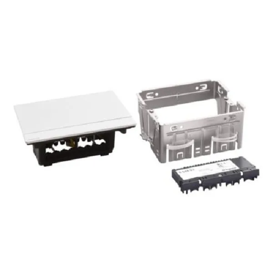 LEGRAND LE-654803 INCARA POP-UP 4 MODULOS MOSAIC ALUMINIO