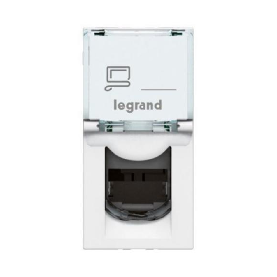 LEGRAND LE-076561 - TOMA RJ45 CAT6 UTP MOSAIC - 1 MODULO BLANCO