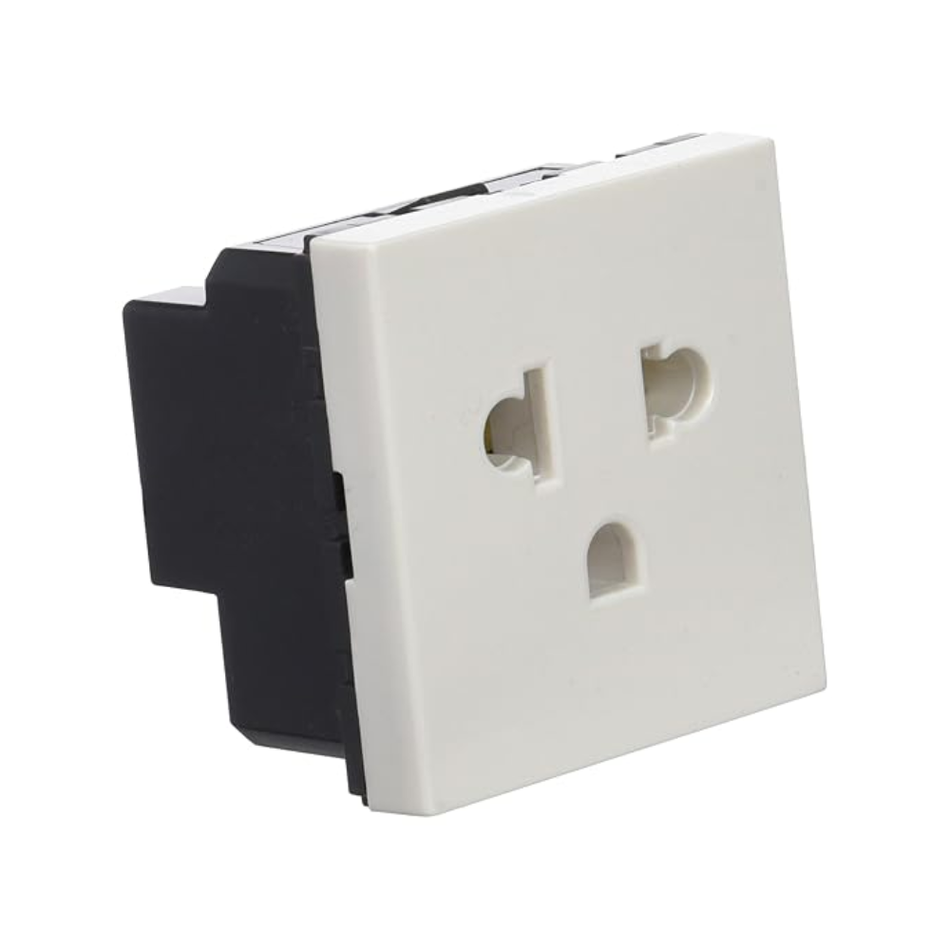 LEGRAND LE-077502 - TOMA UNIVERSAL 2P+T MOSAIC - 2 MODULOS BLANCOS