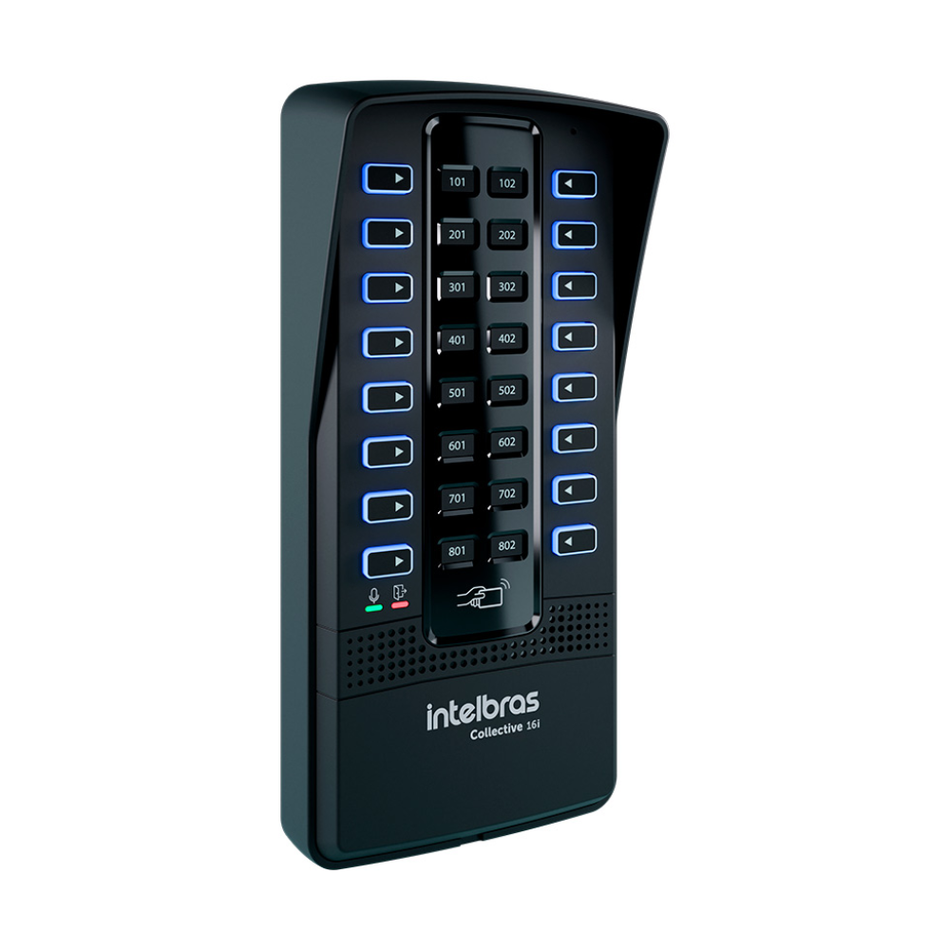 INTELBRAS 4500038 - CENTRAL COLETIVA COLLECTIVE 16 I