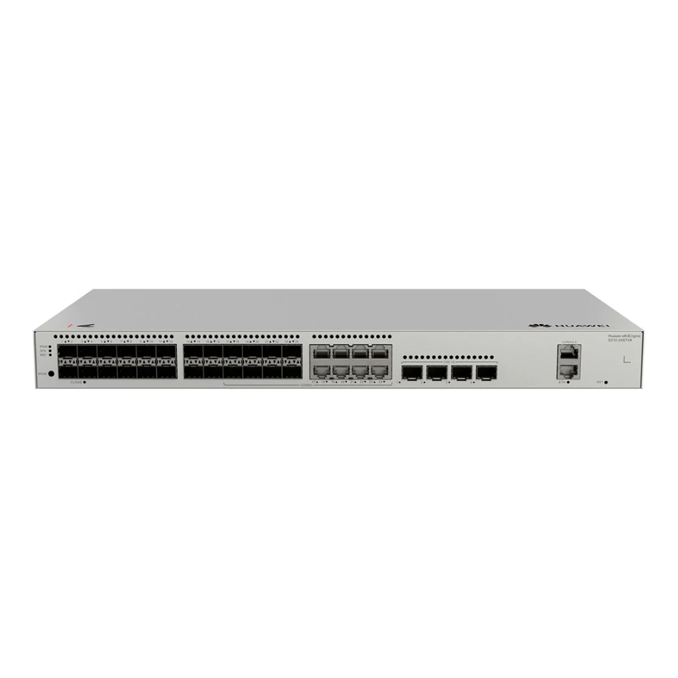 HUAWEI S310-24ST4X SWITCH 24 PUERTOS SFP Y 8 RJ45 GIGABIT, 4SFP+ ADMINISTRABLE L2+