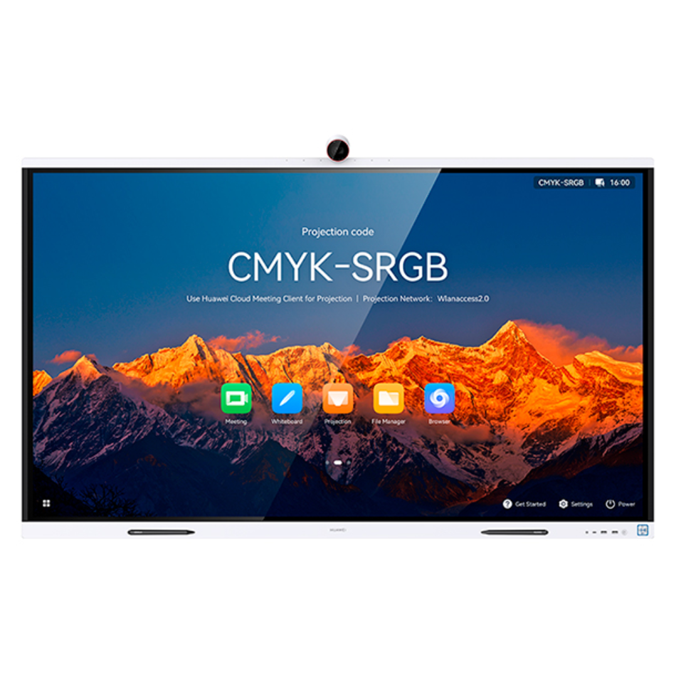 PANTALLA TACTIL INTERACTIVA HUAWEI IDEAHUB S2 86" IHS2-86SA PANTALLA 4K - PARLANTE: 40W