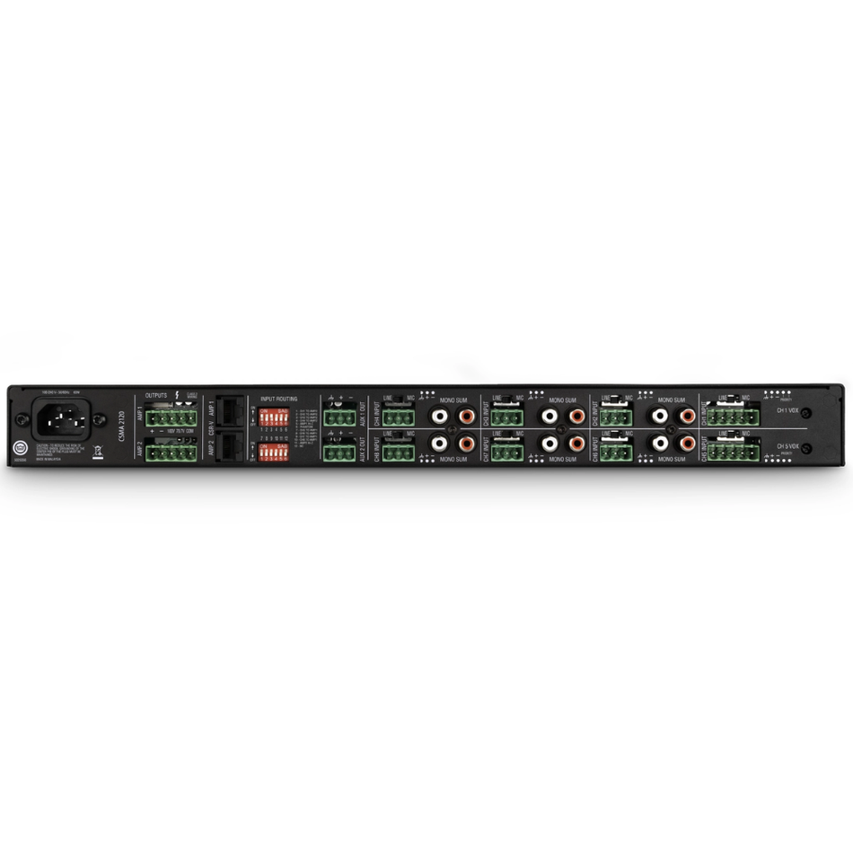 JBL NCSMA240-U-EU – AMPLIFICADOR MEZCLADOR PROFESIONAL DE 240W