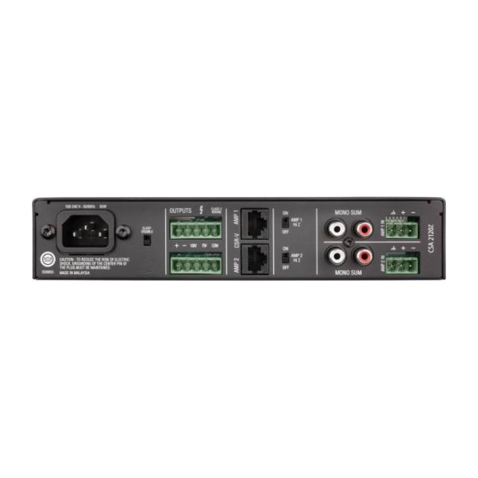 JBL NCSA2120Z-U-EU – AMPLIFICADOR COMERCIAL MULTICANAL DE ALTA POTENCIA PARA AUDIO PROFESIONAL