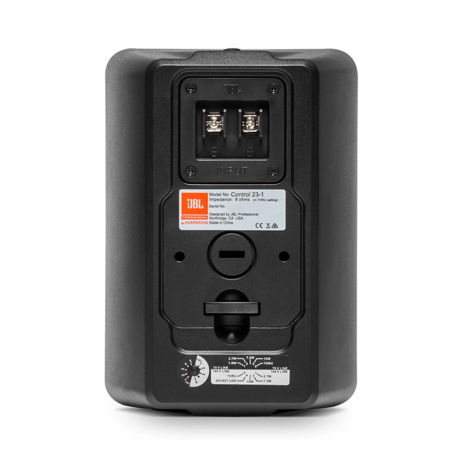 JBL CONTROL 25-1 – ALTAVOZ DE SUPERFICIE PROFESIONAL PARA SISTEMAS DE AUDIO COMERCIAL