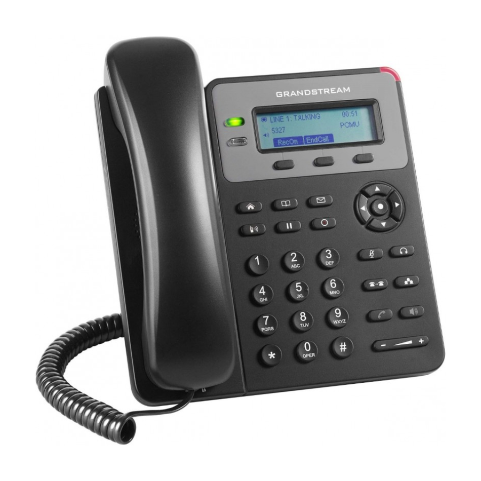 GRANDSTREAM GXP1610 TELÉFONO IP 1 CUENTA SIP