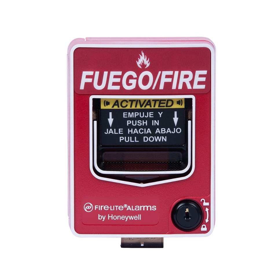 HONEYWELL FIRE LITE ALARMS BG-12LSP ESTACIÓN MANUAL DE DOBLE ACCIÓN CONVENCIONAL