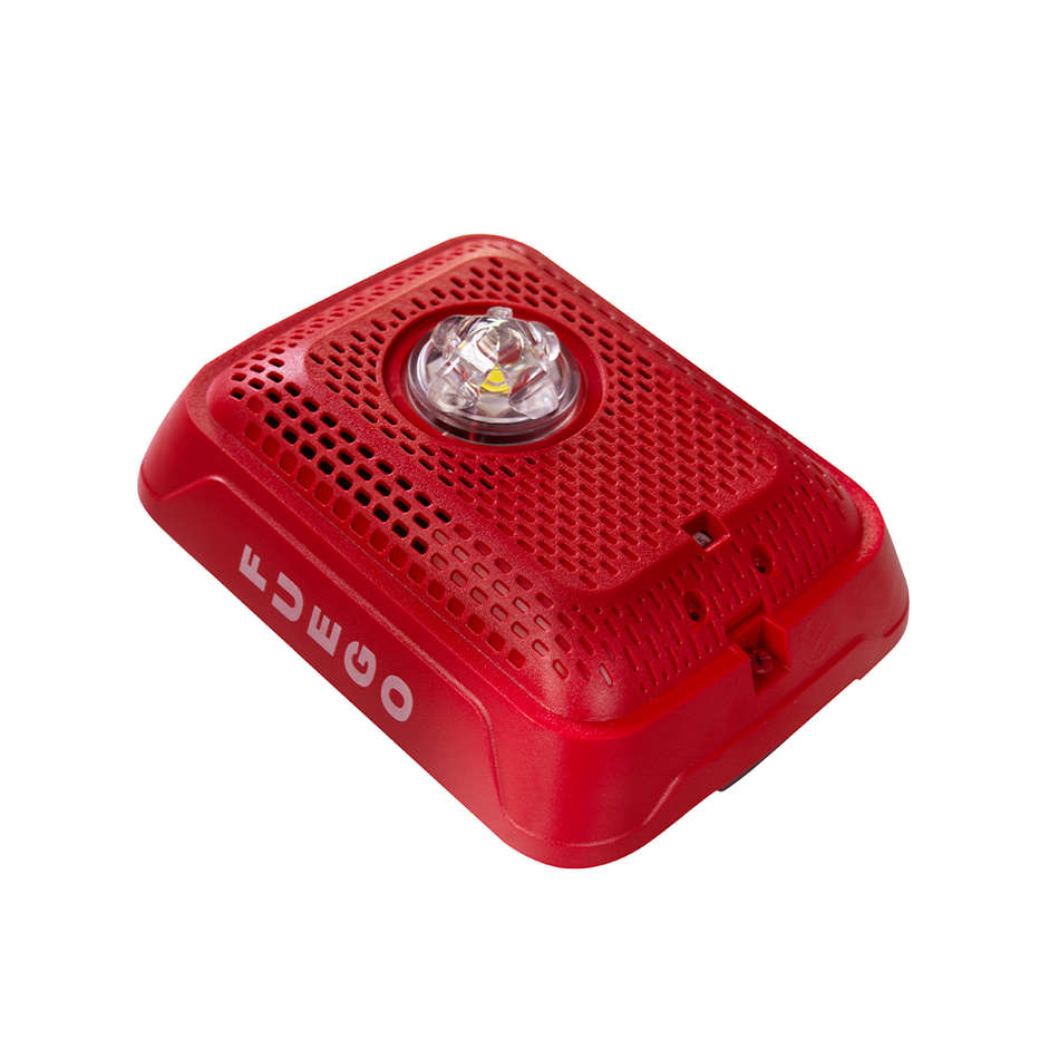 HONEYWELL FIRE LITE ALARMS SPSRLED-SP PARLANTE CON ESTROBO DE PARED. COLOR ROJO