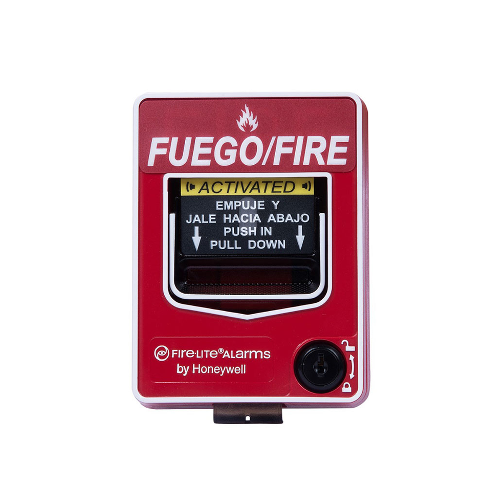 HONEYWELL FIRELITE ALARMS BG-12LXSP ESTACION MANUAL DE DOBLE ACCIÓN DIRECCIONABLE