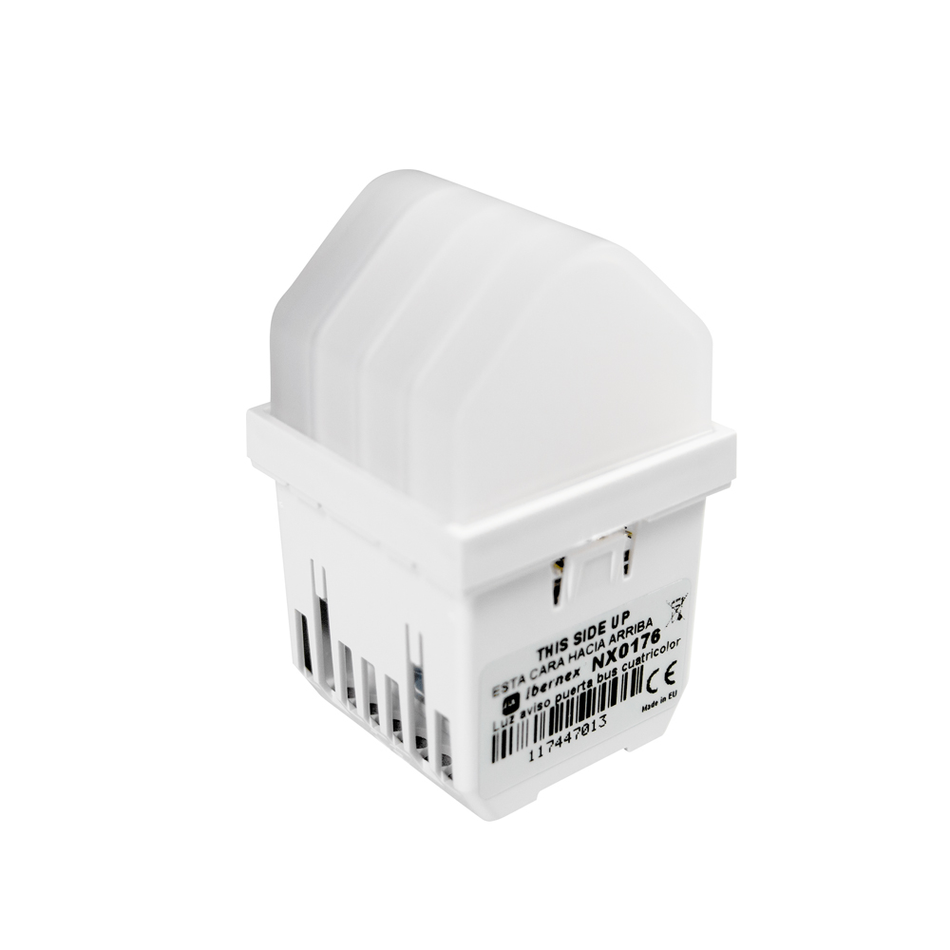 IBERNEX NX0176 LUZ DE AVISO CUATRICOLOR RGB, BUS RS485, CON BUZZER