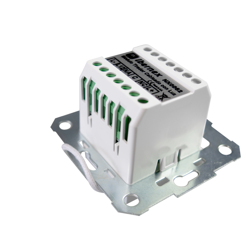 IBERNEX NX0062 MODULO TIRADOR DE BAÑO CON LED, IP54