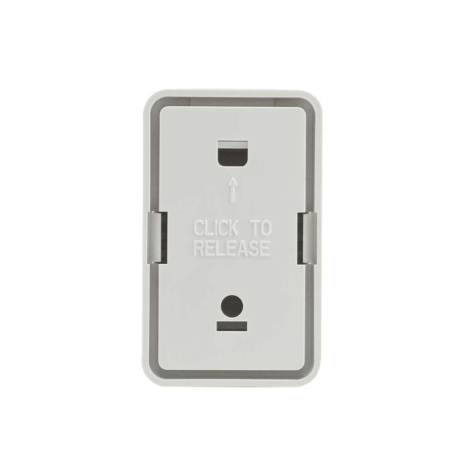 LINKBASIC OUZ21 ROSETA PARA 1 PUERTO. COLOR BLANCO