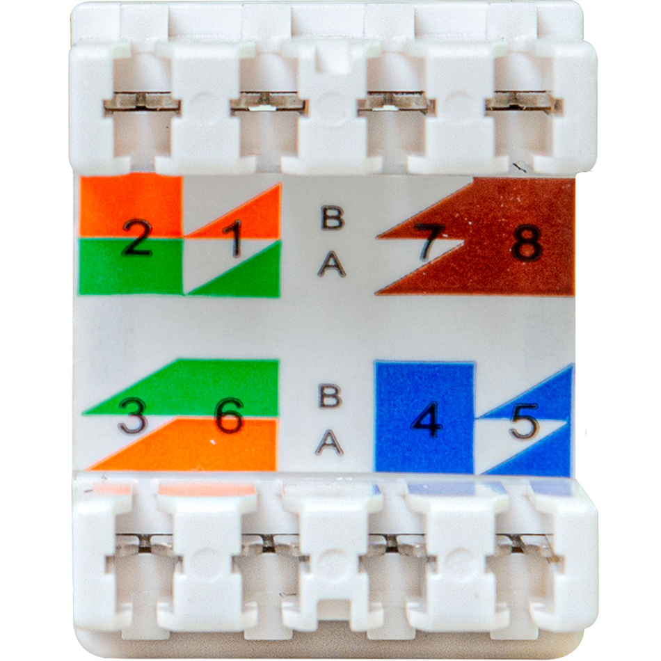 LINKBASIC JKA09-UC6-BL JACK UTP RJ-45 CAT6 NEGRO