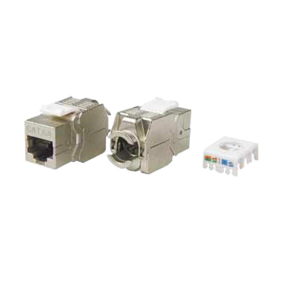 LINKBASIC JKS09-SC6A JACK RJ-45 CAT6A APANTALLADO TOOLES TIPO KEYSTONE