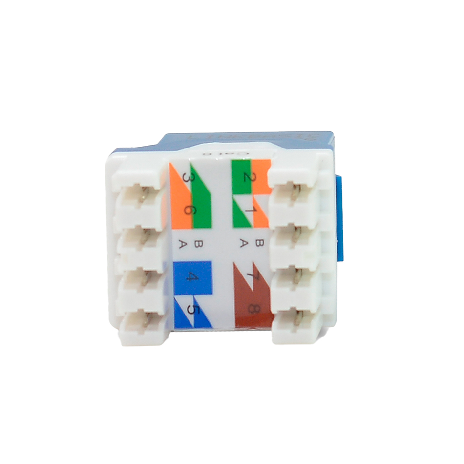 LINKBASIC JKA09-UC6-BU JACK UTP RJ-45 CAT6 AZUL