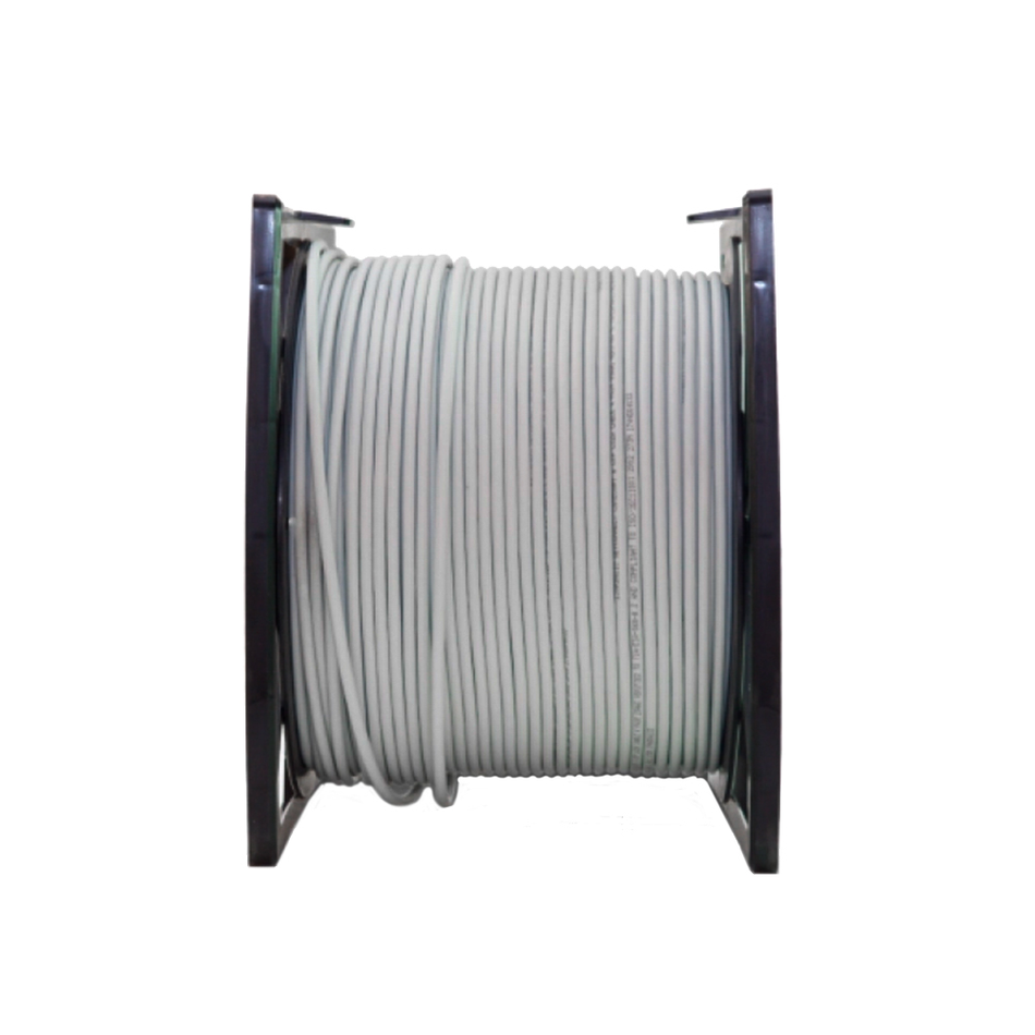 LINKBASIC CLA04-UC6-LSZH-7035 CABLE UTP SÓLIDO 4P CAT6 23AWG 600MHZ LSZH GRIS (RX305MT)