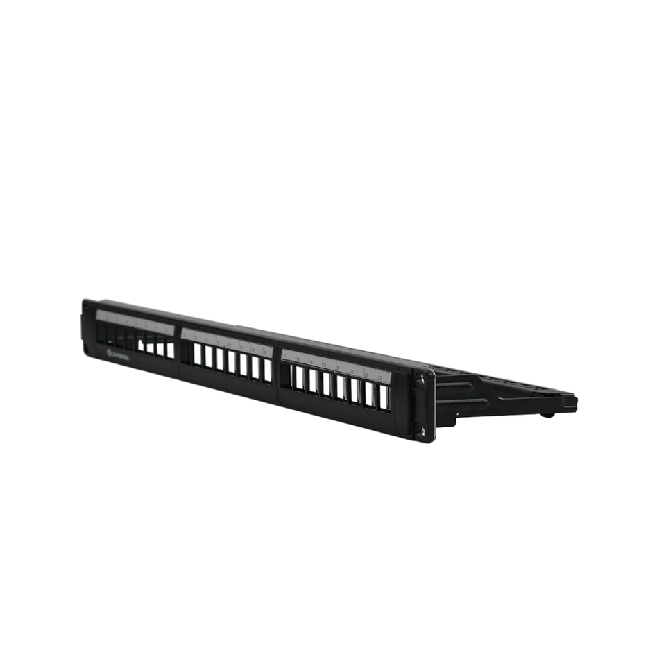 LINKBASIC PNA24-KJ PATCH PANEL 24 PUERTOS MODULAR (JACKS NO INCLUIDOS)