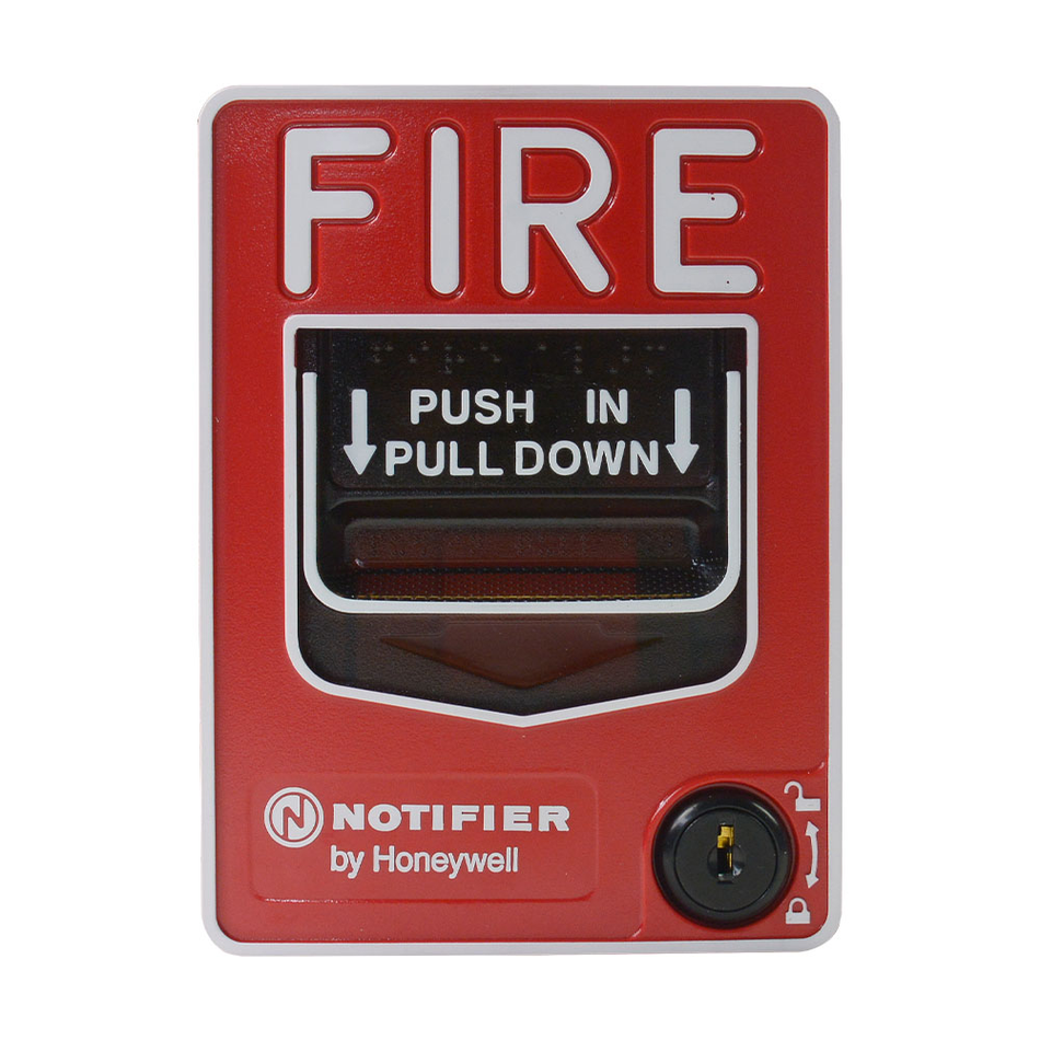 HONEYWELL NOTIFIER NBG-12LOB ESTACIÓN MANUAL DE EXTERIOR DE DOBLE ACCIÓN