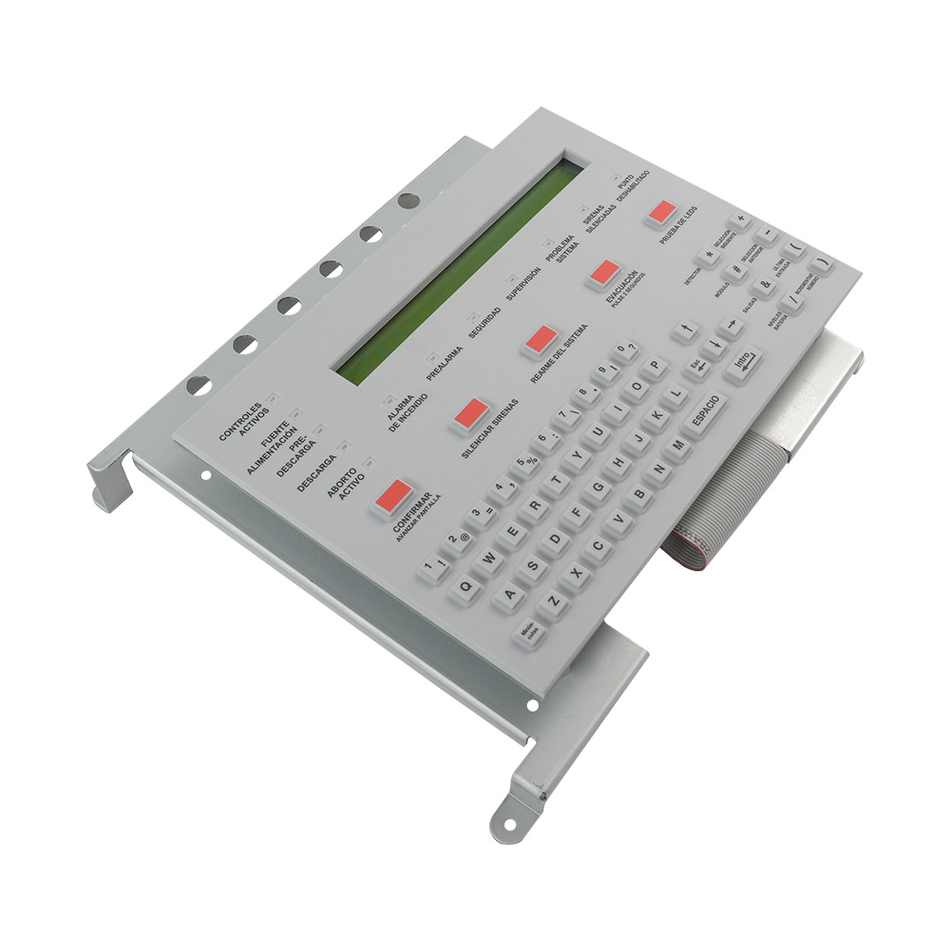 HONEYWELL NOTIFIER KDM-R2-SP MODULO DISPLAY DE 80 CARACTERES CON TECLADO QWERTY