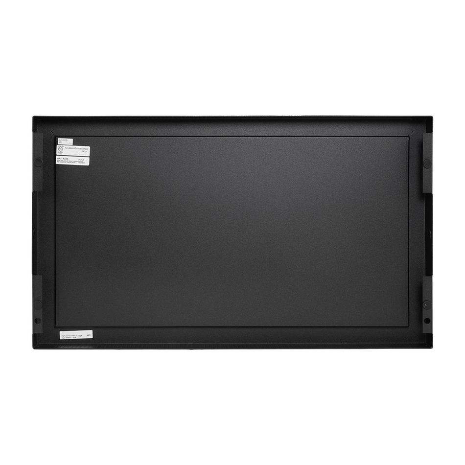 HONEYWELL NOTIFIER DR-AA4B PUERTA PARA CAJA POSTERIOR TAMAÑO AA, NEGRO