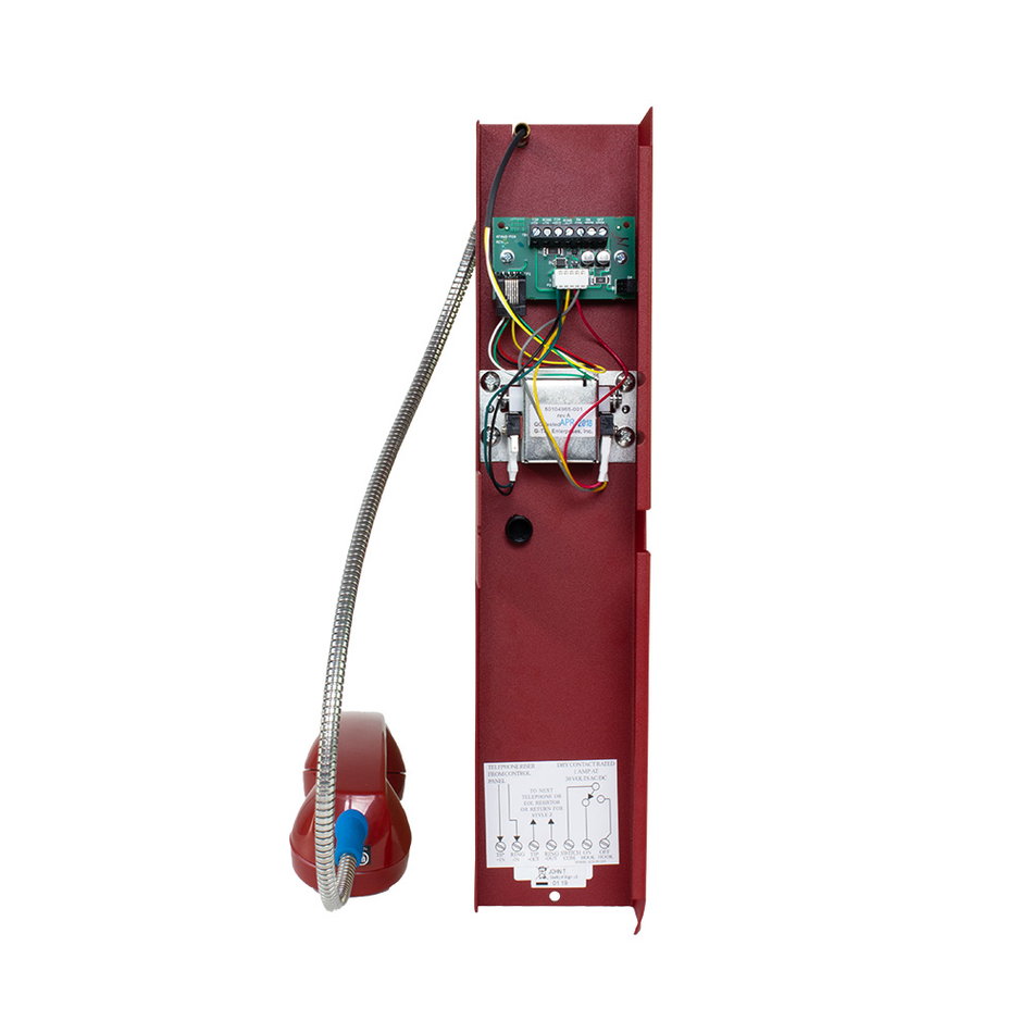 HONEYWELL NOTIFIER AFAWS-TELA CHASIS TELEFONICO CON CABLE DE BOBINA BLINDADO PARA ESTACION FIJA DE TELEFONO DE BOMBEROS