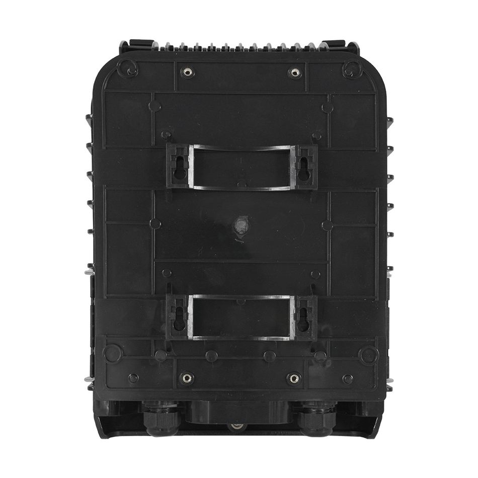 OPFIBRA CTO-CO-B-SA16-00-0010 CAJA NAP IP65, 16 SALIDAS, NEGRO. INCLUYE 16 ADAPTADORES SC/APC, 1 SPLITTER PLC 1X16