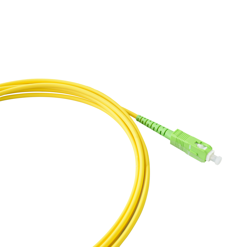 OPFIBRA CO-SX-SCA-SCA-SM-3-Y-LH-TB PATCH CORD FO SC/APC - SC/APC MONOMODO SIMPLEX 3M LSZH
