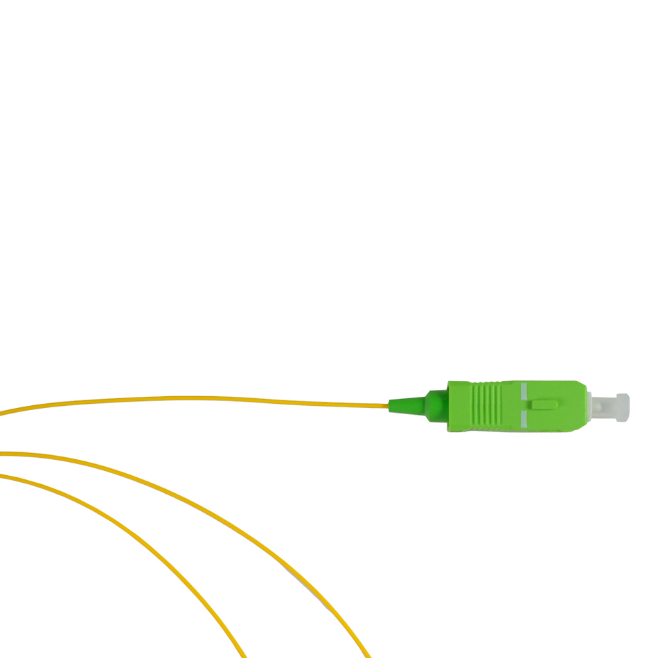 OPFIBRA PT-SCA-SM-9-YLH-TB-1M PIGTAIL FO SC/APC MONOMODO 1M LSZH