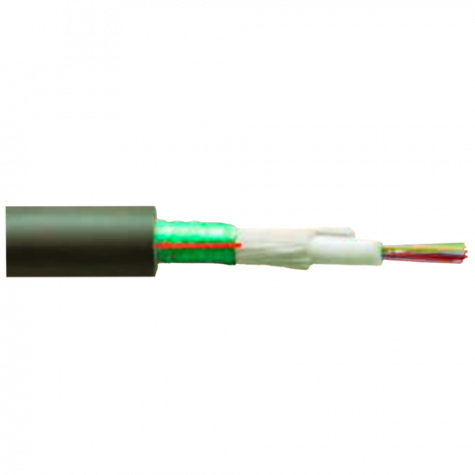 OPTRAL CFODST1012G652D CABLE FO MONOMODO 9UM ARMADO G652D 12 FIBRAS INT/EXT. CHAQUETA NEGRA LSZH ANTIROEDOR | FT: DST1