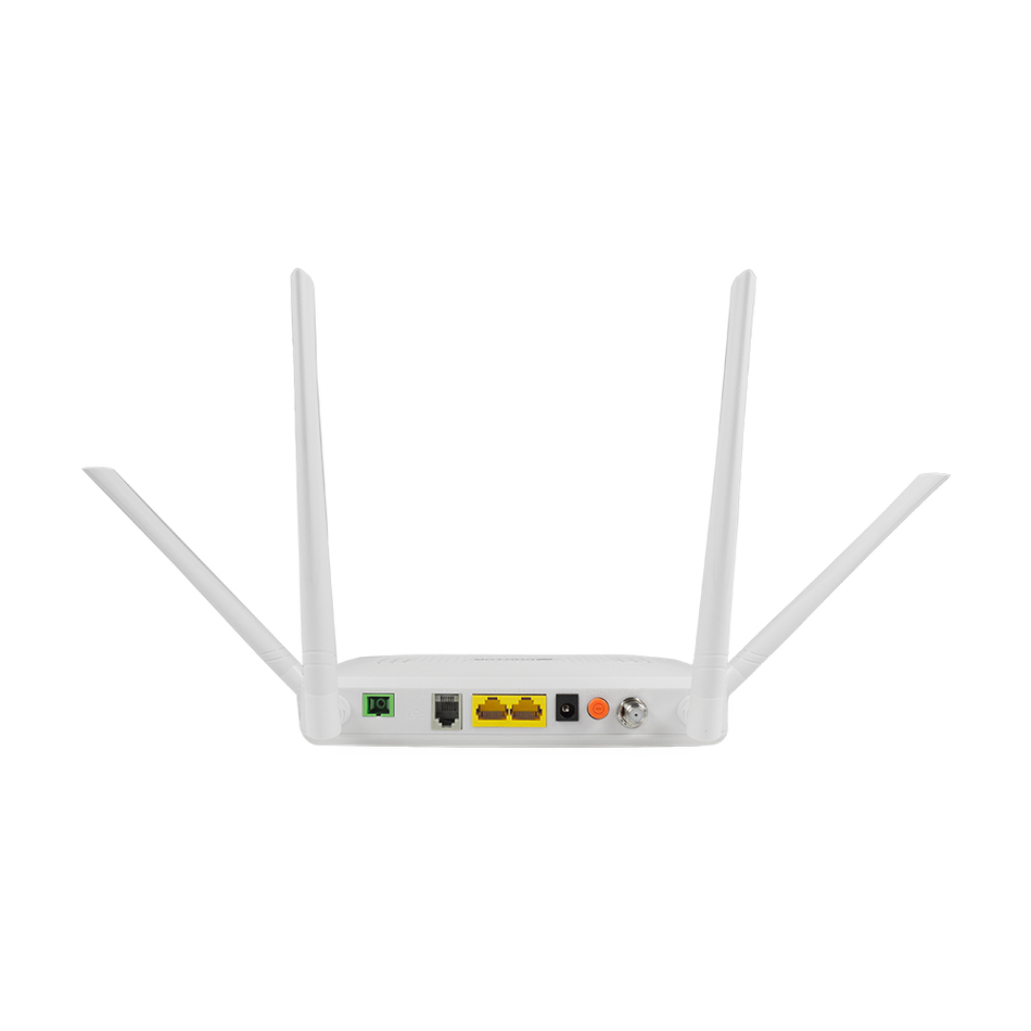 PHOTON PTF2262R ONT GPON 2 PUERTOS GE+ 1POTS + CATV + WIFI AC (DUAL BAND 2.4/5GHZ)