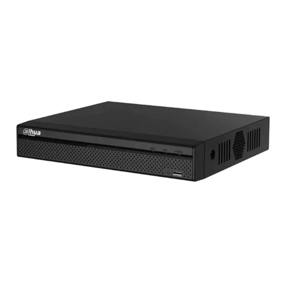 DAHUA DHI‑NVR1108HS‑8P‑S3/H (V2.0) NVR LITE 8 CANALES CON 8 PUERTOS POE 1 HDD SMART H.265+