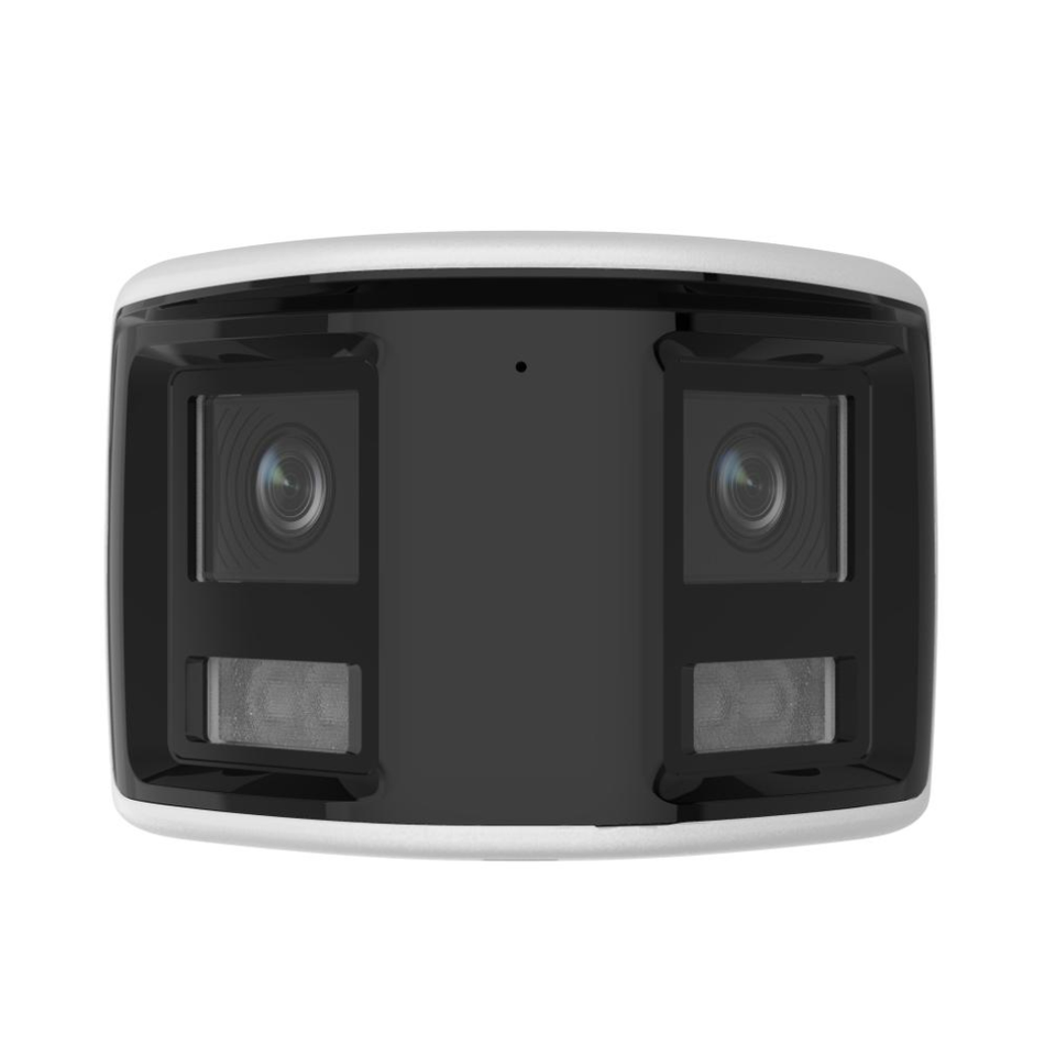 HIKVISION DS-2CE12KF3TP CÁMARA TUBO 5 MEGAPÍXELES 3K DUAL PANORAMICA 180 GRADOS /AUDIO INFRARROJO 40 MTS