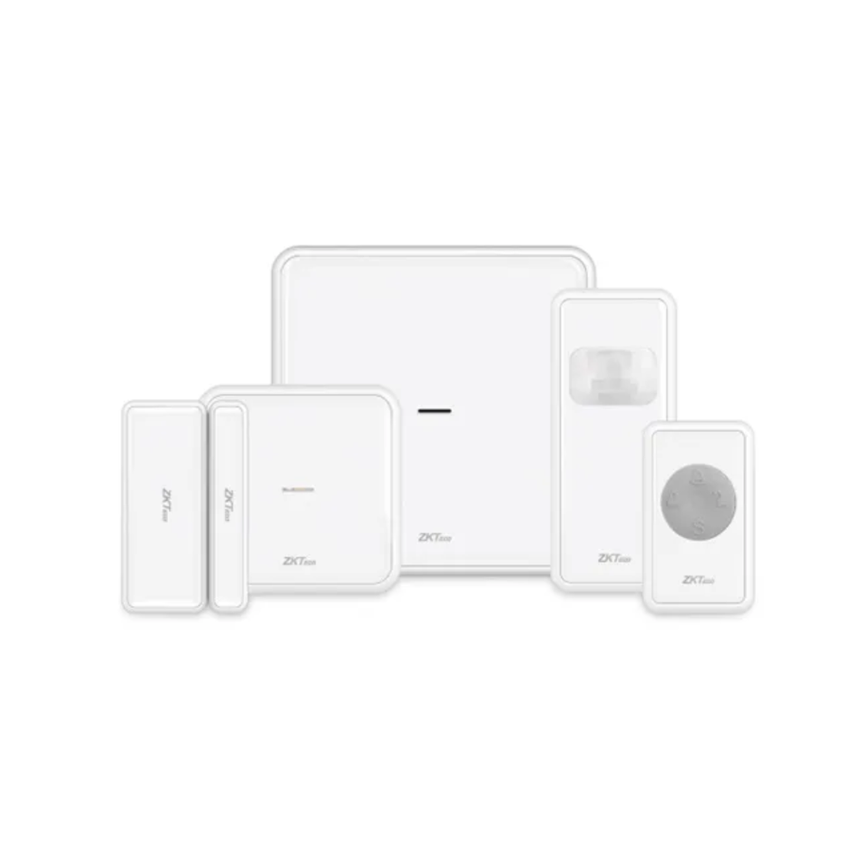 ZKTECO AP101 - KIT DE ALARMA INTELIGENTE WIFI CON SENSOR DE MOVIMIENTO Y CONTACTO MAGNETICO