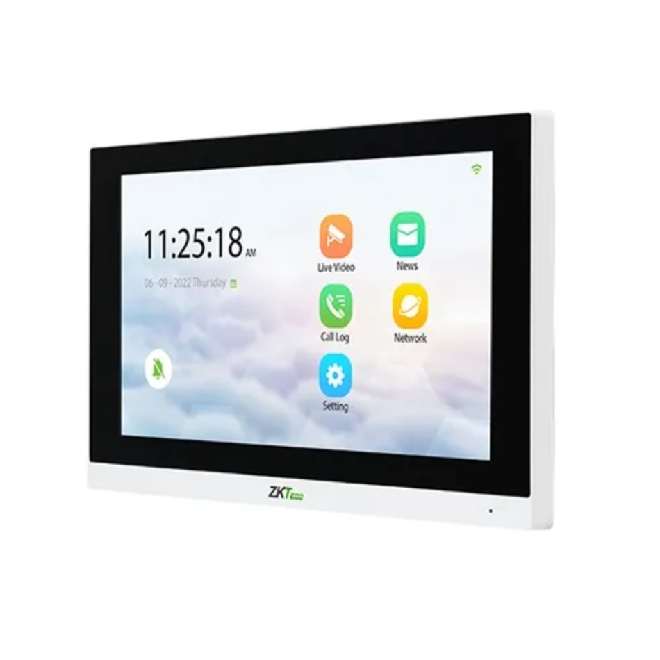 ZKTECO VT07-B01-W MONITOR DE VIDEO PORTERO COMPATIBLE CON ONVIF Y CONTROLES DE ACCESO SENSEFACE NO INCLY FUENTE