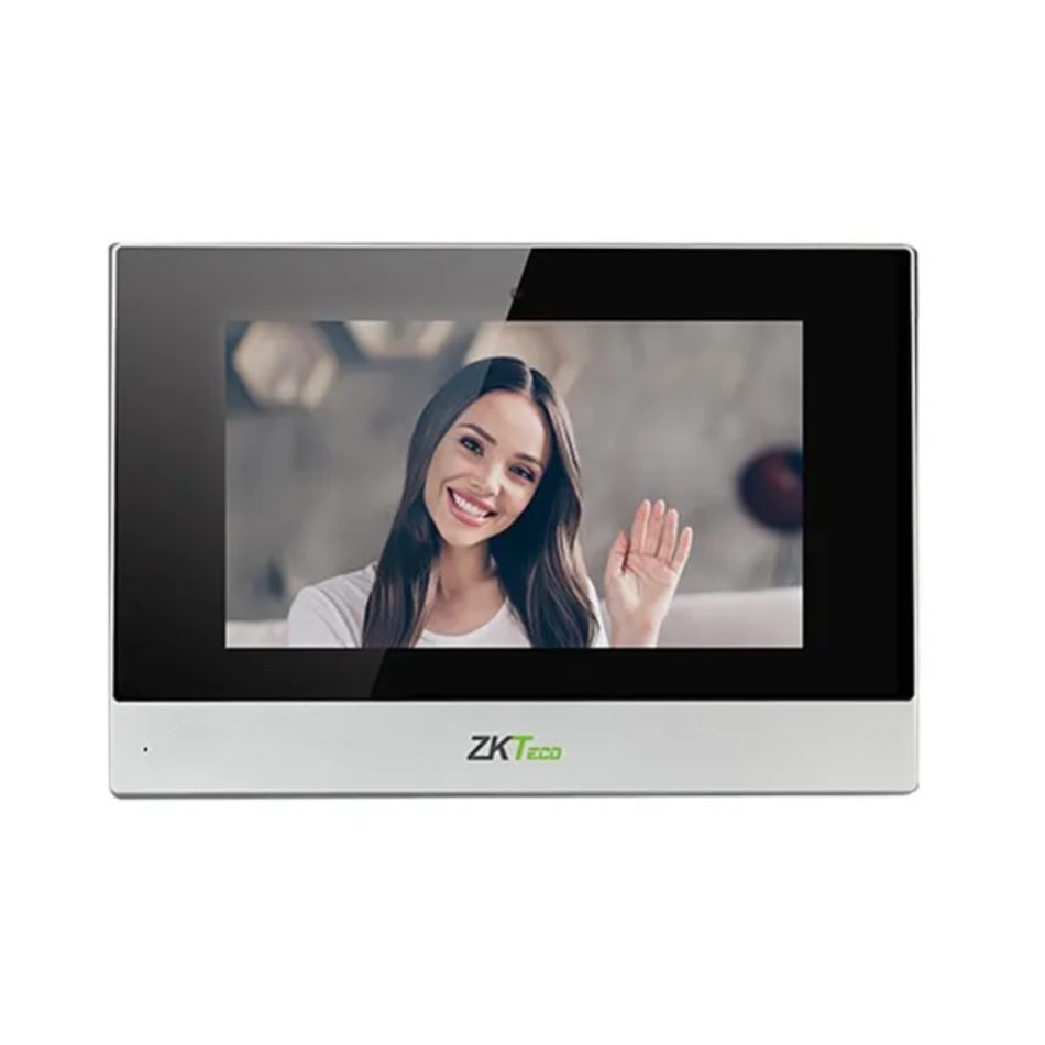 ZKTECO VT07-B22L  MONITOR 7 PULG DE VIDEO PORTERO  COMPATIBLE VE01-B24L-W  VEX-B25L
