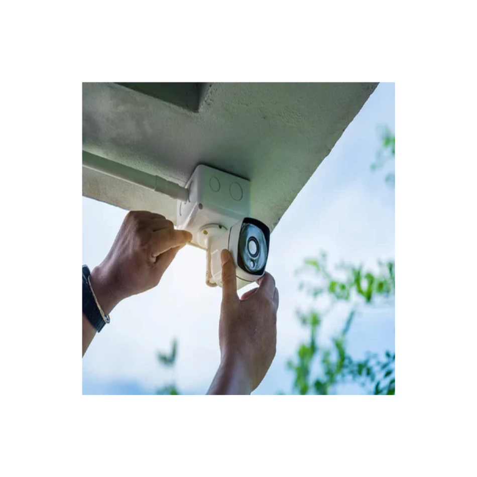 ZKTECO WD-015 CAJA DE PASO PVC CON ENTRADAS 15X15X7CM