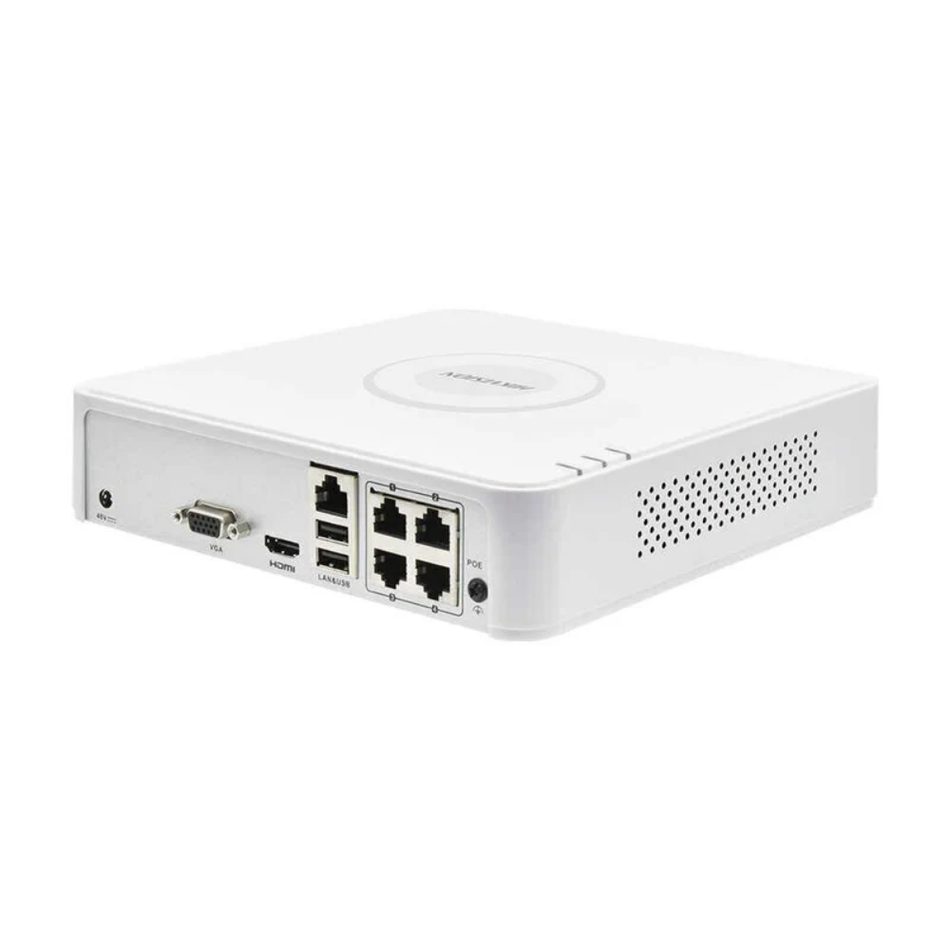 HIKVISION DS-7104NI-Q1/4P GRABADOR NVR 04CH 4MP 1HDD 4 POE