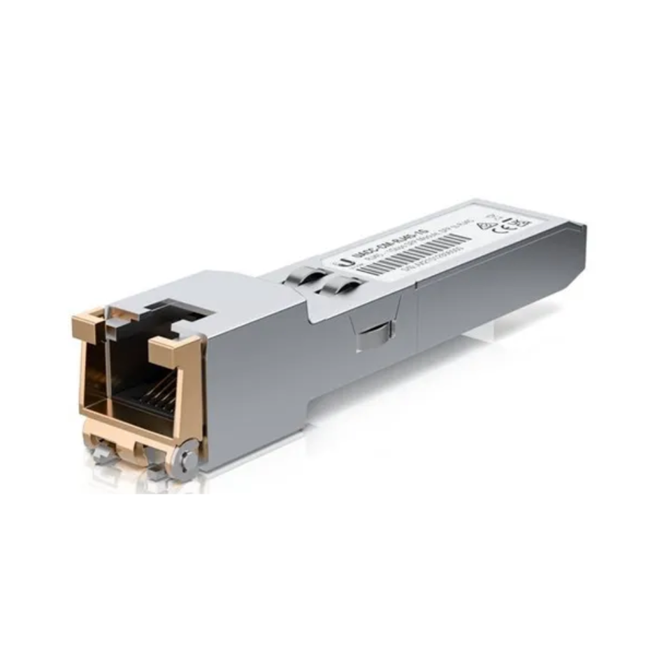 UBIQUITI UACC-CM-RJ45-1G Transceiver SFP 1GB a RJ45 Cobre