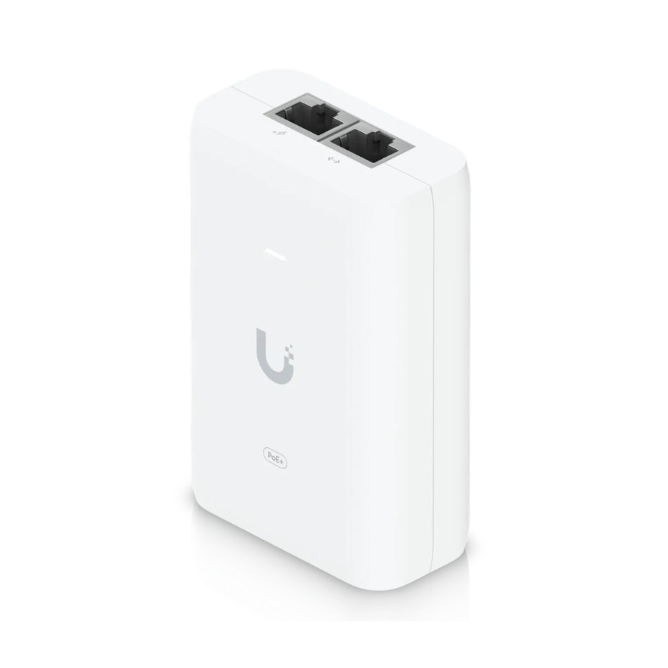 UBIQUITI U-POE+ Inyector PoE+ AT 30W 48V 0.65A Gigabit