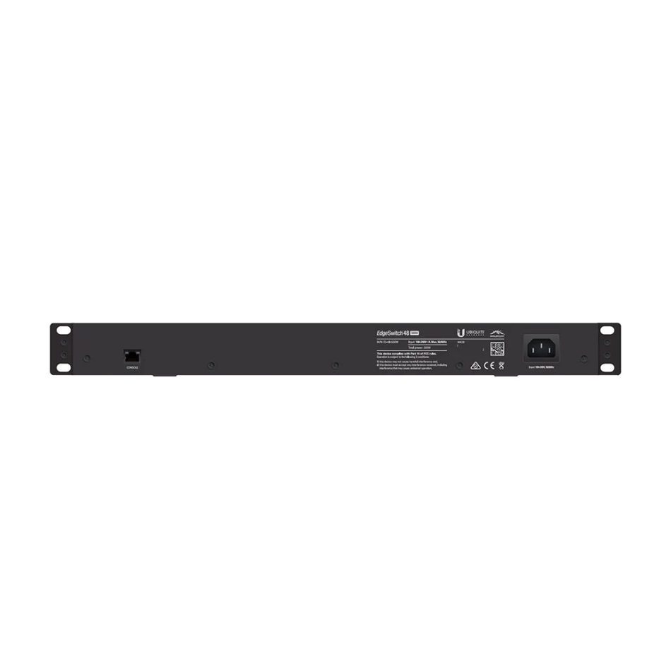 UBIQUITI ES-48-500W Switch PoE EDGEMAX 48 PUERTOS 2SFP 500W L2